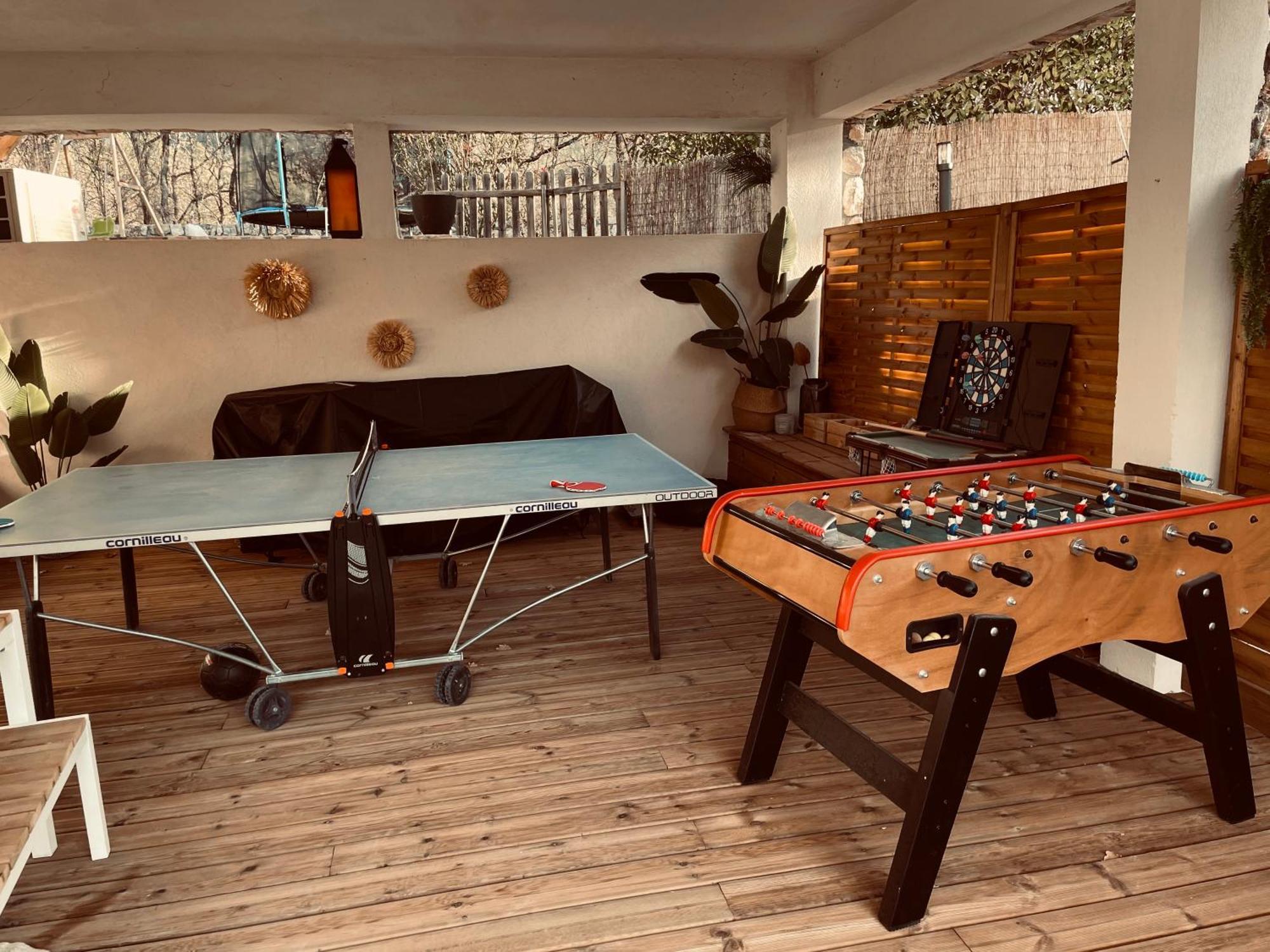 2P Au Coeur Des Montagnes Avec Piscine Chauffee Puget-Théniers Exterior foto